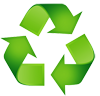 100% recycled