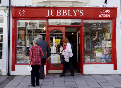 second hand shop lymington